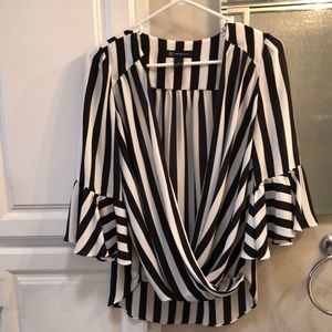 I-N-C International Concepts Striped Blouse